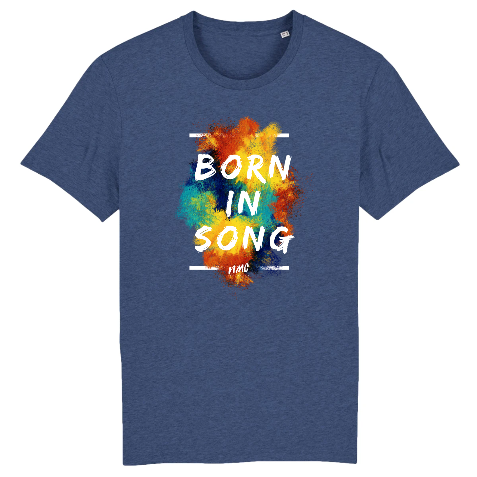 Born in song Splash | Unisex Eco & Organic T-shirt